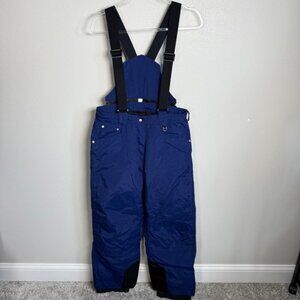 Obermeyer Women's Blue Snow Ski Pants Bibs Winter Outdoor Snowboard